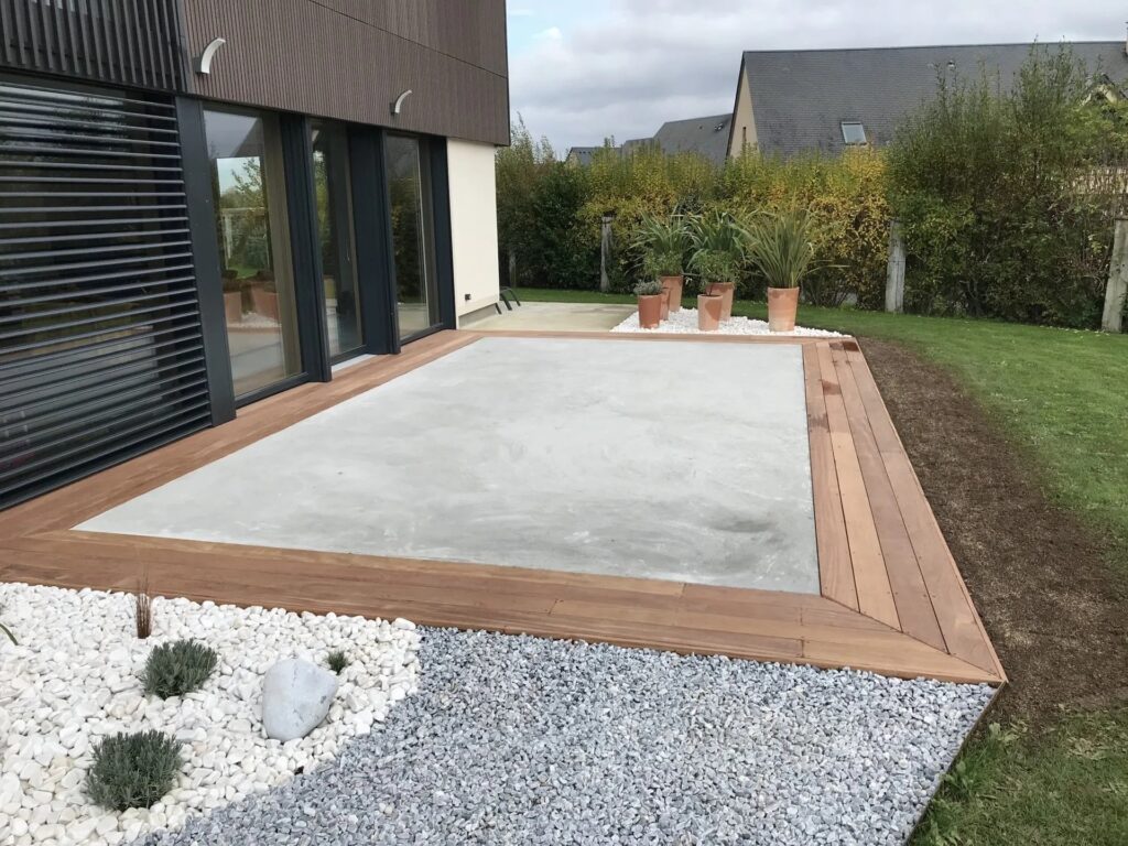 CREA 2 PAYSAGE Creation De Jardin Deauville Terrasse 7